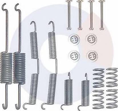 Carrab Brake Parts 3168 - Kit d'accessoires, mâchoire de frein cwaw.fr