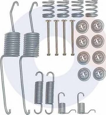 Carrab Brake Parts 3163 - Kit d'accessoires, mâchoire de frein cwaw.fr