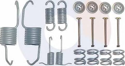 Carrab Brake Parts 3176 - Kit d'accessoires, mâchoire de frein cwaw.fr