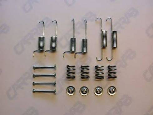 Carrab Brake Parts 3318 - Kit d'accessoires, mâchoires de frein de stationnement cwaw.fr