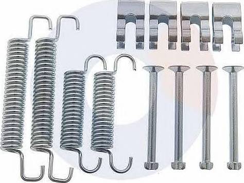 Carrab Brake Parts 3339 - Kit d'accessoires, mâchoires de frein de stationnement cwaw.fr