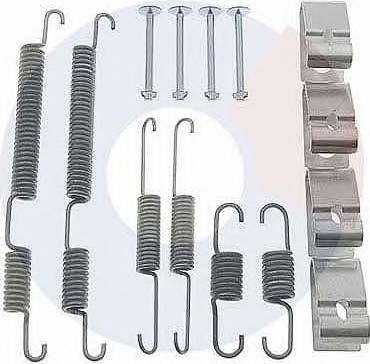 Carrab Brake Parts 3372 - Kit d'accessoires, mâchoire de frein cwaw.fr