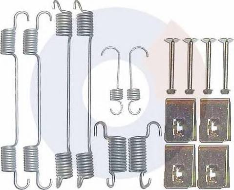 Carrab Brake Parts 3218 - Kit d'accessoires, mâchoire de frein cwaw.fr