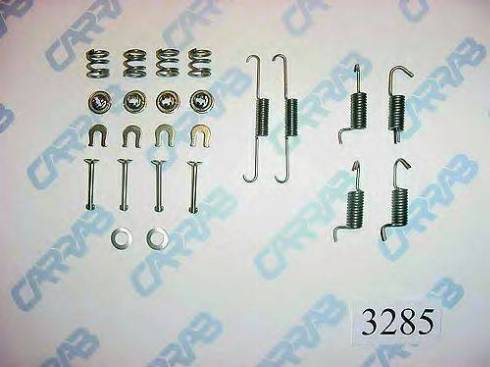 Carrab Brake Parts 3285 - Kit d'accessoires, mâchoires de frein de stationnement cwaw.fr