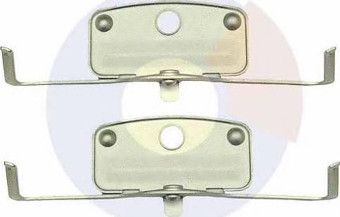 Carrab Brake Parts 2378 - Kit d'accessoires, plaquette de frein à disque cwaw.fr