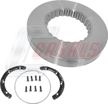 Casals 55472-K - Disque de frein cwaw.fr