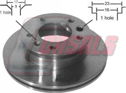 Casals 55147 - Disque de frein cwaw.fr