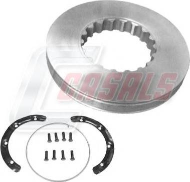 Casals 55394-K - Disque de frein cwaw.fr