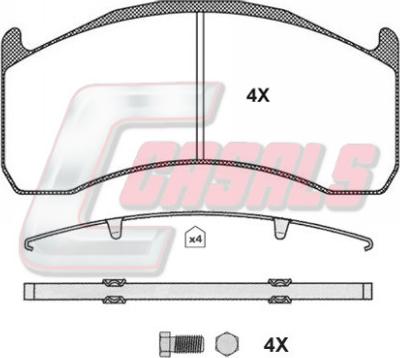 Beral 29211 - Kit de plaquettes de frein, frein à disque cwaw.fr