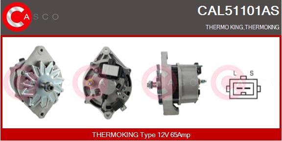 Casco CAL51101AS - Alternateur cwaw.fr