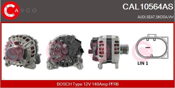 Casco CAL10564AS - Alternateur cwaw.fr