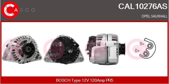 Casco CAL10276AS - Alternateur cwaw.fr