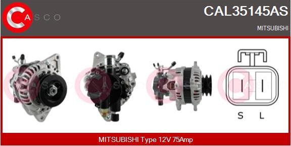 Casco CAL35145AS - Alternateur cwaw.fr