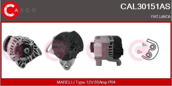 Casco CAL30151AS - Alternateur cwaw.fr