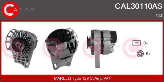 Casco CAL30110AS - Alternateur cwaw.fr