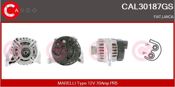 Casco CAL30187GS - Alternateur cwaw.fr