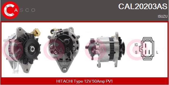 Casco CAL20203AS - Alternateur cwaw.fr