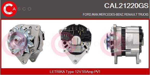 Casco CAL21220GS - Alternateur cwaw.fr