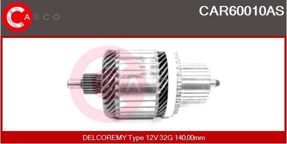 Casco CAR60010AS - Induit, démarreur cwaw.fr