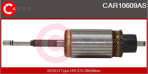 Casco CAR10609AS - Induit, démarreur cwaw.fr