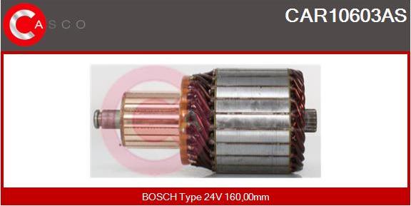 Casco CAR10603AS - Induit, démarreur cwaw.fr