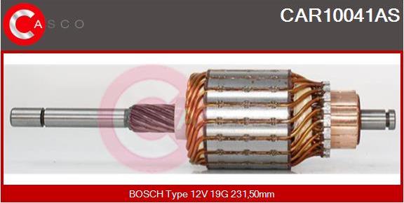 Casco CAR10041AS - Induit, démarreur cwaw.fr