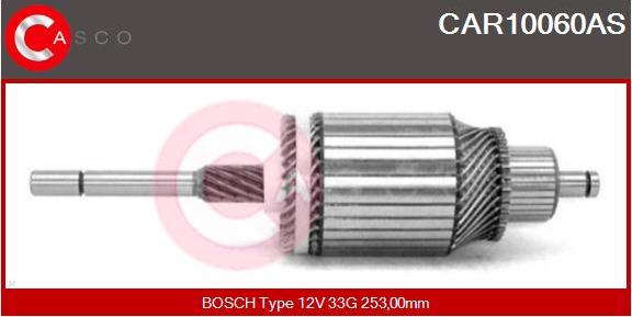 Casco CAR10060AS - Induit, démarreur cwaw.fr