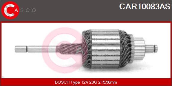 Casco CAR10083AS - Induit, démarreur cwaw.fr