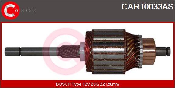 Casco CAR10033AS - Induit, démarreur cwaw.fr