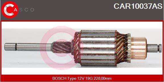 Casco CAR10037AS - Induit, démarreur cwaw.fr