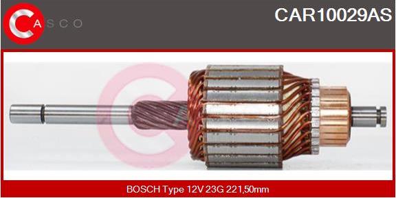 Casco CAR10029AS - Induit, démarreur cwaw.fr