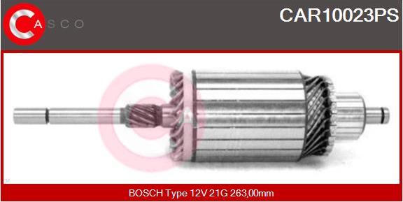 Casco CAR10023PS - Induit, démarreur cwaw.fr