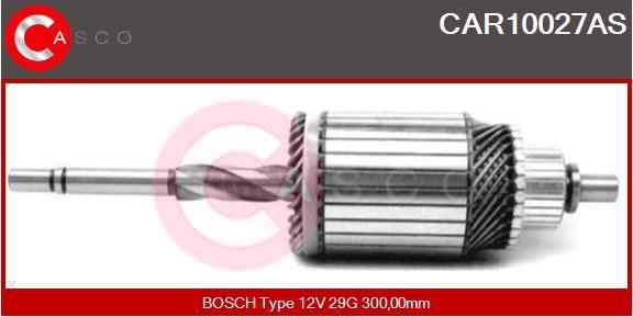 Casco CAR10027AS - Induit, démarreur cwaw.fr