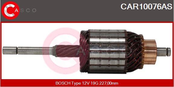 Casco CAR10076AS - Induit, démarreur cwaw.fr