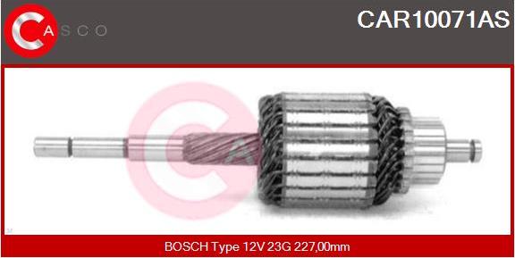 Casco CAR10071AS - Induit, démarreur cwaw.fr