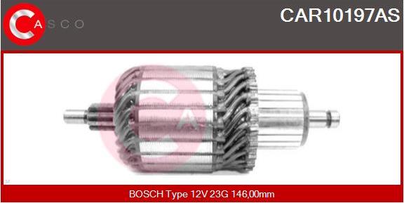 Casco CAR10197AS - Induit, démarreur cwaw.fr