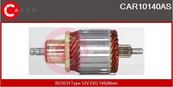 Casco CAR10140AS - Induit, démarreur cwaw.fr