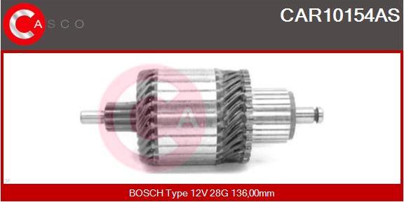 Casco CAR10154AS - Induit, démarreur cwaw.fr