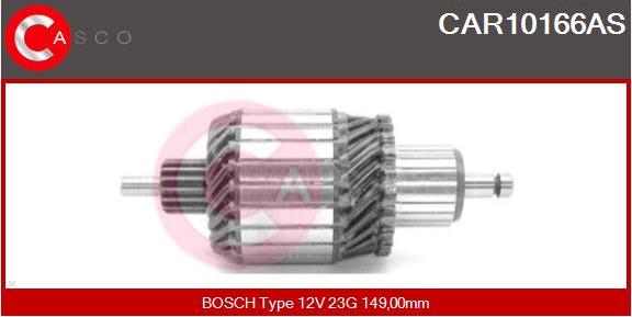 Casco CAR10166AS - Induit, démarreur cwaw.fr