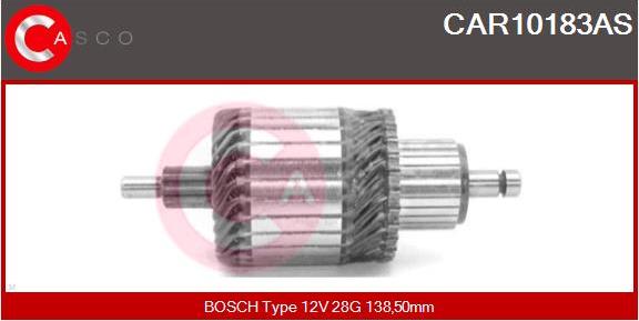 Casco CAR10183AS - Induit, démarreur cwaw.fr