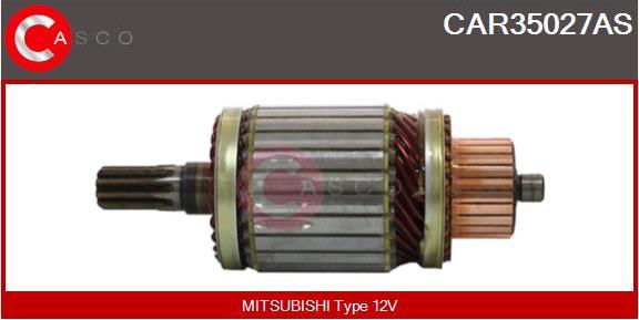 Casco CAR35027AS - Induit, démarreur cwaw.fr