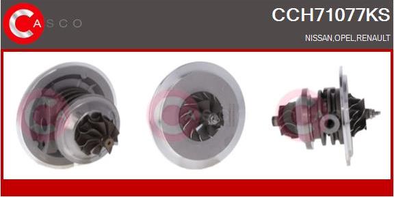 Casco CCH71077KS - Carter central, compresseur cwaw.fr