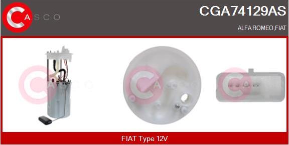 Casco CGA74129AS - Module d'alimentation en carburant cwaw.fr