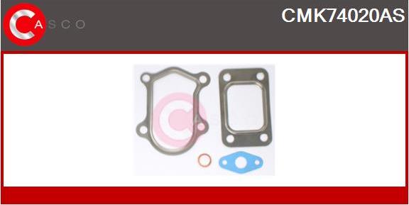 Casco CMK74020AS - Kit de montage, compresseur cwaw.fr