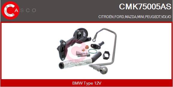 Casco CMK75005AS - Kit de montage, compresseur cwaw.fr