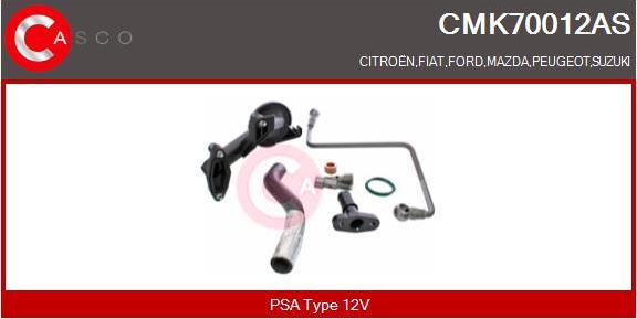 Casco CMK70012AS - Kit de montage, compresseur cwaw.fr