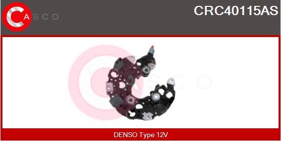 Casco CRC40115AS - Pont de diodes, alternateur cwaw.fr