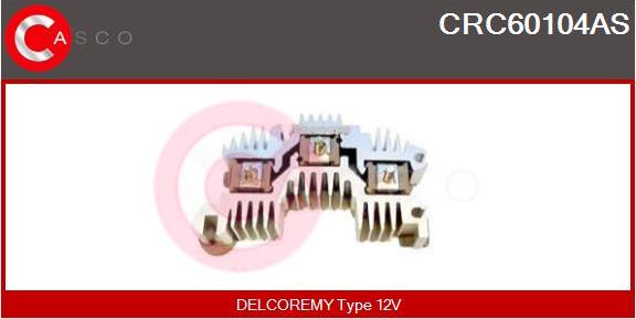 Casco CRC60104AS - Pont de diodes, alternateur cwaw.fr