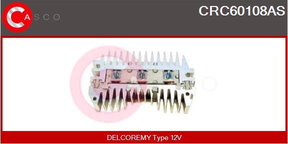 Casco CRC60108AS - Pont de diodes, alternateur cwaw.fr