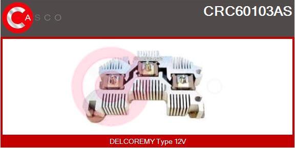 Casco CRC60103AS - Pont de diodes, alternateur cwaw.fr